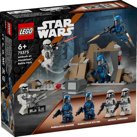 mandalorian minifigure|LEGO Star Wars Ambush on Mandalore Battle Pack。